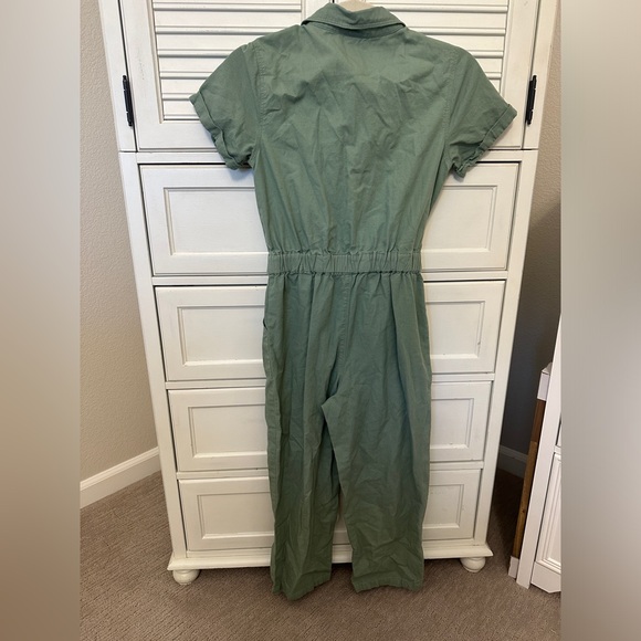 Cat and Jack Olive Green Jumpsuit-worn once! - Picture 2 of 2